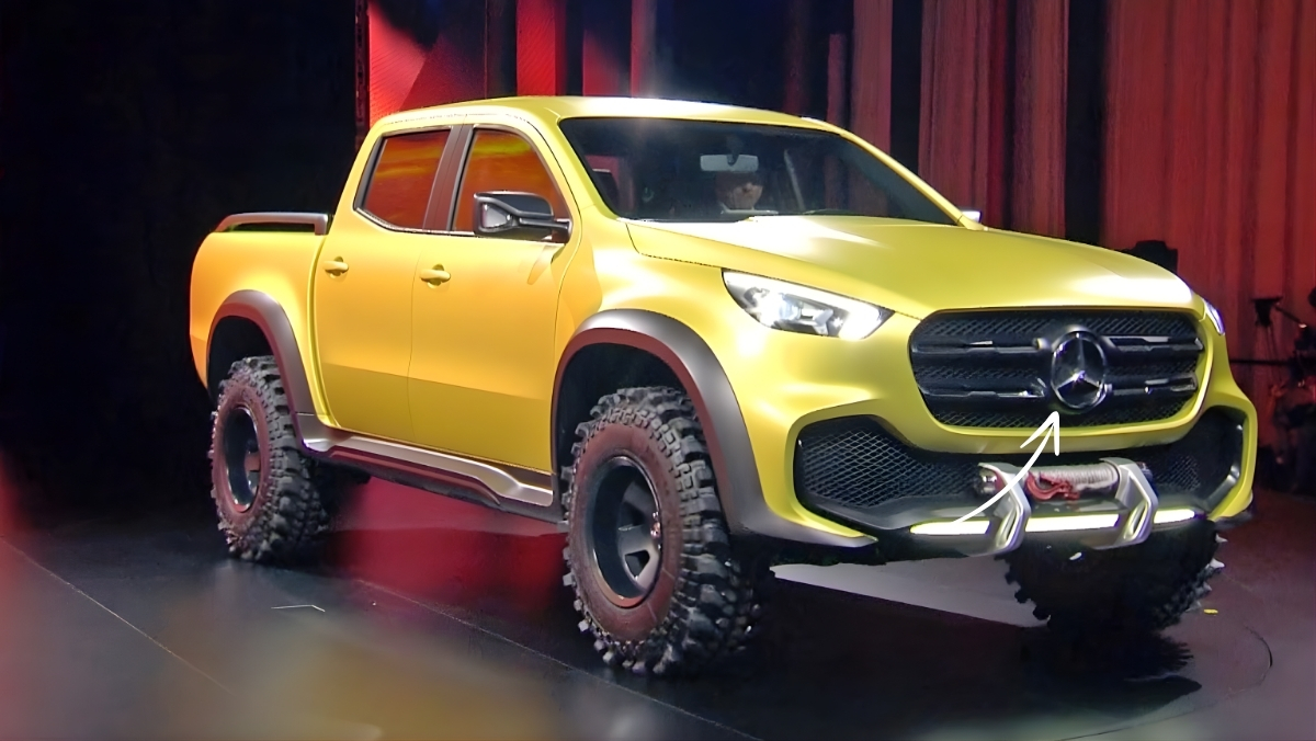 Mercedes X Class Pickup